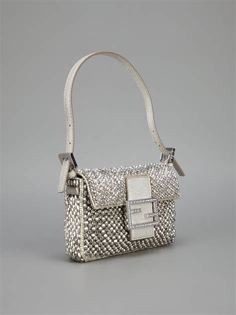 fendi beaded clutch bag